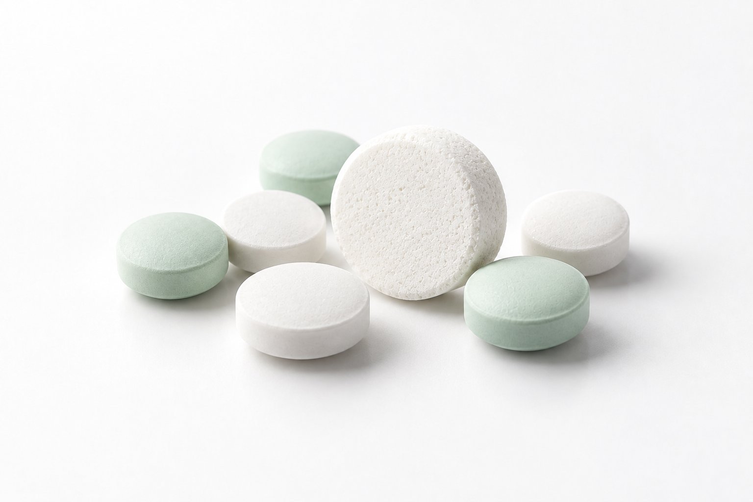 Tablets, some film-coated
